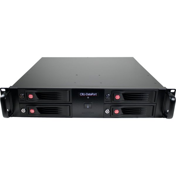 Cru-Dataport Rax420-Xj, 2U, 4-Bay Trayfree Enclosure, Jbod, Sff-8088 Multilane 40250-1130-0000